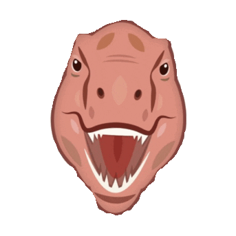 dinosaur STICKER by imoji