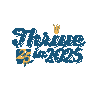 ECIUSA epcs 25th epcs thrive in 2025 epc services 2025 epc services company anniversary Sticker