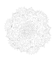 Mandala Courtney Sticker