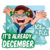 Christmas Santa Sticker by Kty&Pili