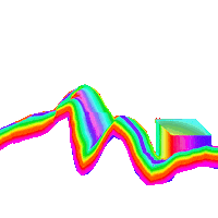 Bad Bunny Pixel Sticker by Canek