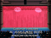 Season 4 Curtain GIF by The Simpsons