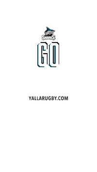 Sharks Rugby Sticker by Yalla Rugby