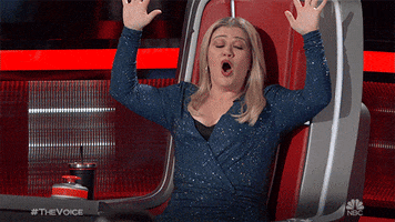 nbcthevoice wow nbc shocked whoa GIF