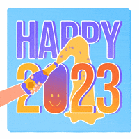 New Year Illustration GIF by Yiannis Liolios