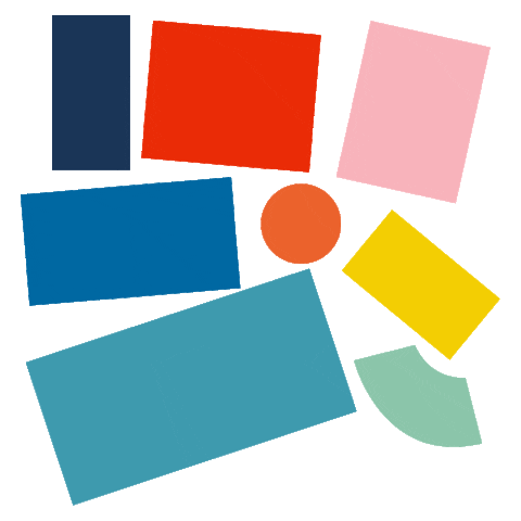 Shapes Sticker by Poketo