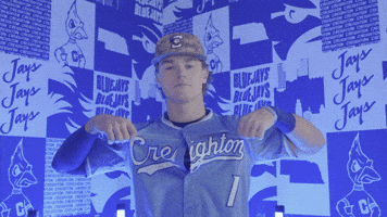 Creighton Bluejays Baseball GIF by Creighton University Athletics