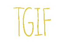 Friday Thanks Sticker