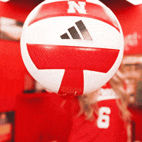 Ncaa Volleyball GIF by Huskers