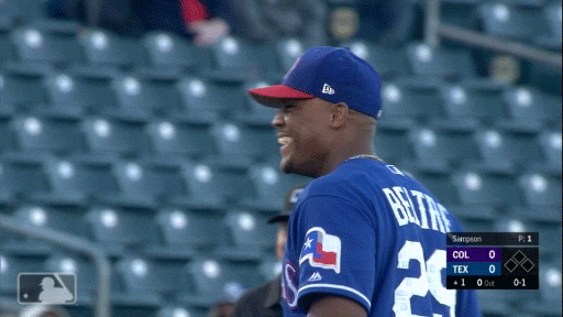 beltre smiling GIF by MLB