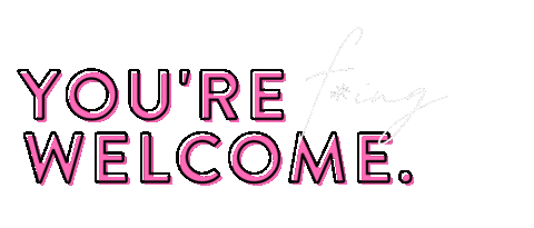 Inner Circle Youre Welcome Sticker by Sara Dann