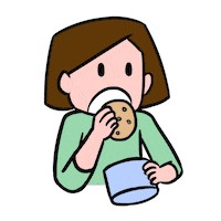 Hungry Chocolate Sticker