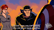 Friends Reunite GIF by Marvel Studios