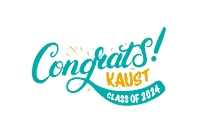 Graduation Sticker by King Abdullah University of Science and Technology (KAUST)