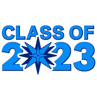 Graduation Class Of 2023 Sticker by Moravian University