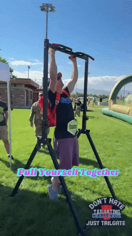 Pull Yourself Together GIF by Tailgating Challenge
