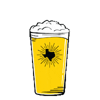 Beer Cheers Sticker by Saint Arnold Brewing Company