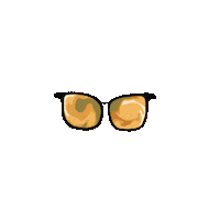 gracielasanimations beach sunglasses california tie dye Sticker