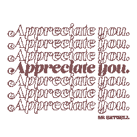 Appreciate You Sticker by MREATWELL