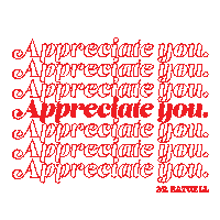 Appreciate You Sticker by MREATWELL