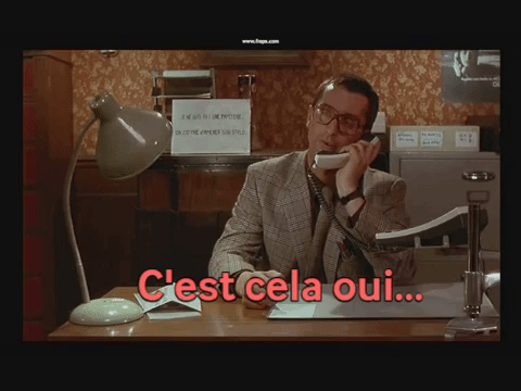 c'est cela oui pere noel ordure GIF