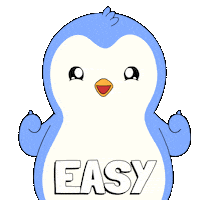 Penguin Ez Sticker by Pudgy Penguins