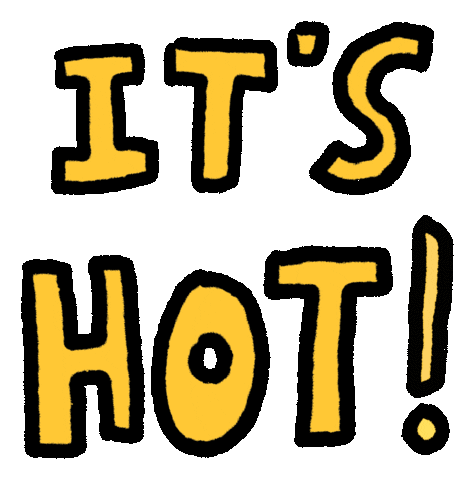 Heat Sweating Sticker by Jonny Bummers