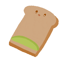 Craving Avocado Toast Sticker by Demic