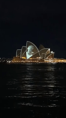 Sydney Opera House Sails Illuminated With Tribute to Queen Elizabeth II