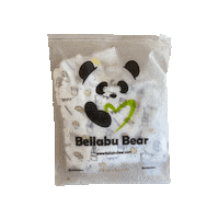BellabuBear panda pajama bellabu bellabubear Sticker