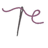 Rose Embroidery Sticker by irenesbastelzimmer