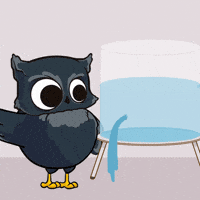 Water Owl GIF by BigBrains