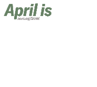 Sexual Assault April Sticker by National Sexual Violence Resource Center