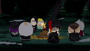 butters stotch forest GIF by South Park 