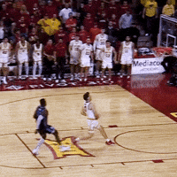 Byu Basketball Block GIF by BYU Cougars