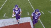 Line Up Michigan GIF by Northwestern Athletics