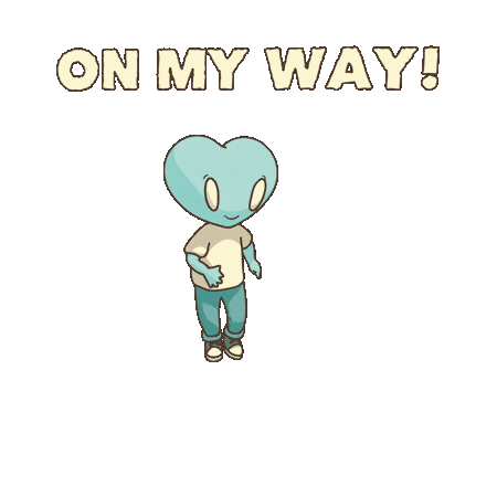 Leaving On My Way Sticker by LT3 Creations