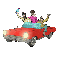 Travel Driving Sticker