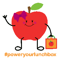Apple Lunchbox Sticker