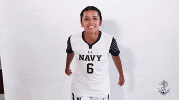 Navy Womens Soccer Denisse Ramirez GIF by Navy Athletics