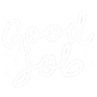 Text Good Job Sticker