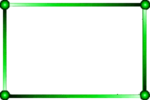 Flashing Light Green Sticker