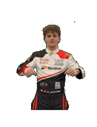 Racing Driver Sticker by ANS Motorsport