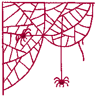 Halloween Spider Sticker
