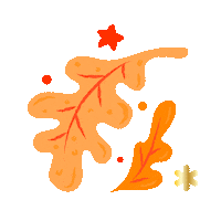 Fall Leaves Sticker by Light