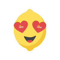 Lemon Love Sticker by Citricos La Paz