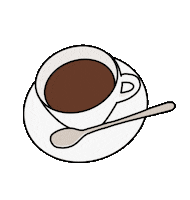 Coffee Tea Sticker by sasa elebea
