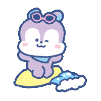 Wave Surf Sticker by BT21