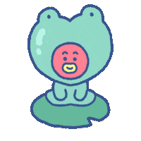 Jump Frog Sticker by BT21
