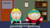 eric cartman office GIF by South Park 